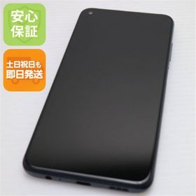 アンドロイド(ANDROID)の新品同様 Redmi Note 9T A001XM ナイトフォールブラック M777(スマートフォン本体)