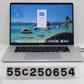 Apple MacBook Pro 16in 2019 A2141 シルバー Core i9 9980HK 2.4GHz/64GB/512GB/WQXGA(3072x1920)/AMDRadeon Pro 5300M 【55C250654】