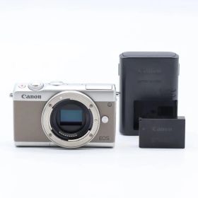 美品 Cannon キャノン EOS M100 ボディ グレー