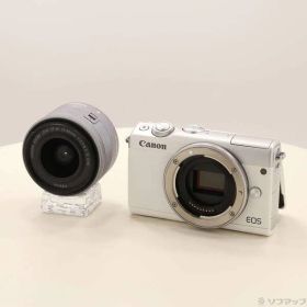 ソフマップ 〔中古品〕 EOS M100 EF-M15-45 IS STM レンズキット (ホワイト)【198】