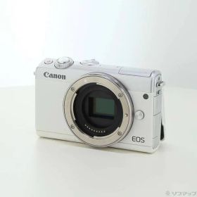 ソフマップ 〔中古品〕 ミラーレス一眼カメラ EOS M100 ボディ ホワイト【198】