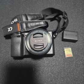 【中古】SONY α6000ミラーレス一眼 、16-50mmレンズ