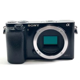 ソニー SONY α6000 ボディ ILCE-6000 B ブラック デジタル ミラーレス 一眼カメラ 【中古】