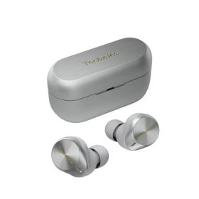 【新品】 完全ワイヤレスイヤホン シルバー リモコン マイク対応 ワイヤレス(左右分離) ハイレゾ対応 ノイズキャンセリング対応 Panasonic EAH-AZ80-S