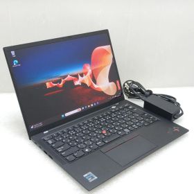 【中古】Lenovo ThinkPad X1 carbon Gen9 第11世代 Core i7 1165G7 メモリ32GB SSD1TB 14インチ WQUXGA Windows 11Pro 20XWCT01WW 軽量 ノートパソコン