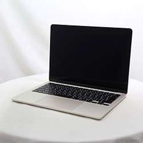 MacBook Air 13.6-inch Late-2024 MC8J4J／A Apple M3 8コアCPU_8コアGPU 16GB SSD256GB スターライト Sequoia〕 ［グラフィッ