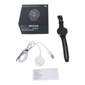 (y-0310-001)HUAWEI WATCH GT 4 46mm ゴルフナビ搭載 スマートウォッチ コース攻略 練習モード ングバッテリー GNSS測位(GPS)検知 24