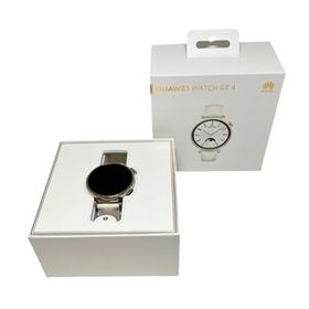 HUAWEI【ファーウェイ】WATCH GT4 ARA-B19 41mm スマートウォッチ ホワイトレザーベルト レディース デジタル 腕時計 動作未確認