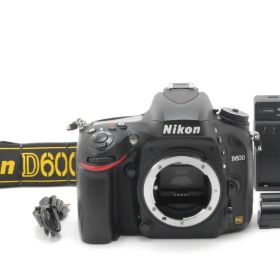 ショット数9972 Nikon D600 デジタル一眼レフカメラ 本体 #355