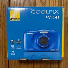 Nikon COOLPIX W150 ブルー 防水デジカメ