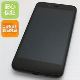 【中古】 超美品 702SH AQUOS sense basic ブラック スマホ 本体 白ロム 中古 土日祝発送OK