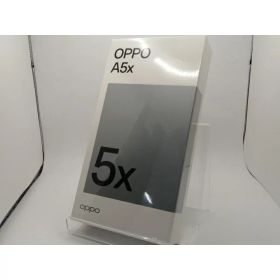 【未使用】Oppo 国内版 【SIMフリー】 OPPO A5x 4GB 128GB ホワイト【静岡】保証期間3ヶ月
