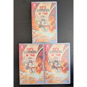 【新品未開封】【Switch】SHINOBI 復讐の斬撃 3本セット(家庭用ゲームソフト)