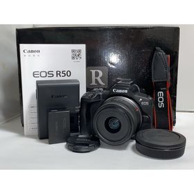 キヤノン(Canon)のCanon EOS R50 18-45mm レンズキット カメラ(ミラーレス一眼)