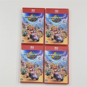 ニンテンドースイッチ(Nintendo Switch)のマリオカート ワールド Switch 2 新品未開封シュリンク付き 4個セット(家庭用ゲームソフト)