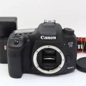 AA (極上美品) Canon キヤノン EOS 7D Mark II 2 ボディ ショット数7939回 初期不良返品無料