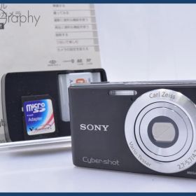 【動作保証】 ソニー SONY Cyber-shot DSC-W530 4x 元箱、バッテリー、充電器、メモリーカード、取扱説明書付属 同梱無料 #mj9267