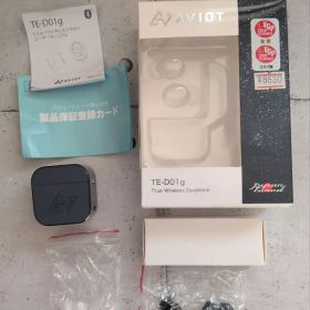 AVIOT ワイヤレスイヤホン TE-D01g ネイビー