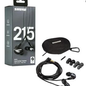 【美品】SE215-K-A トランスルーセントブラック ゲーミング カナル型