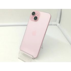 【中古】Apple 国内版 【SIMフリー】 iPhone 15 256GB ピンク MTMP3J/A【札幌】保証期間1ヶ月【ランクC】