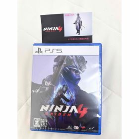 プレイステーション(PlayStation)の新品未開封 シュリンク付き 早期購入特典付き PS5 NINJA GAIDEN4(家庭用ゲームソフト)