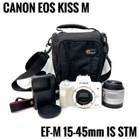 ❁動作良好！高性能コンパクトミラーレス❁スマホ転送OK❁キャノン Kiss M