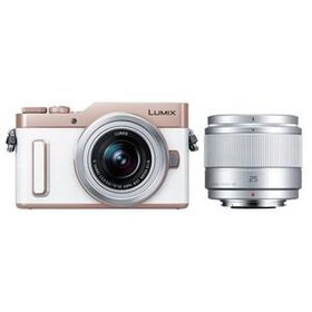 中古 1年保証 美品 Panasonic LUMIX GF10 ダブルレンズキット 12-32mm + 25mm ホワイト [DC-GF10W-W]