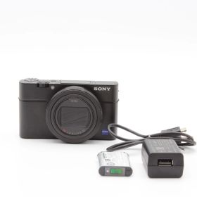 ■極上品■ SONY コンパクトデジタルカメラ Cyber-shot RX100VII ボディ ブラック 4K動画記録 DSC-RX100M7 No.C03825
