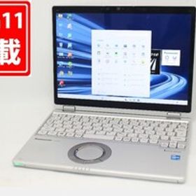 中古 2.8K対応 タッチ 12型 Panasonic CF-QV1RDAVS Windows11 第11世代 i5-1145G7 8GB NVMe 256GB-SSD カメラ 無線Wi-Fi6 管:1742m