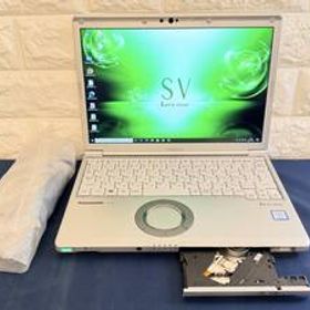 【★SV7/DVDモデル 使用500H 準新古品】 Panasonic Let's note CF-SV7RDAVS /Core i5 8350U/8GBメモリ＋Nvme 256GB・SSD/12.1型