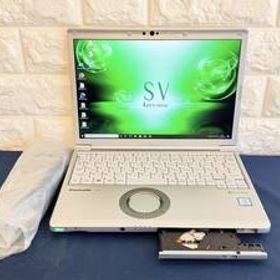 【★SV7/DVDモデル 使用1200H 良質・超美品】 Panasonic Let's note CF-SV7RDAVS /Core i5 8350U/8GBメモリ＋Nvme 256GB・SSD/12.1型