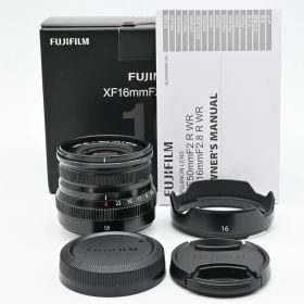 FUJIFILM フジノン XF16mm F2.8 R WR ブラック