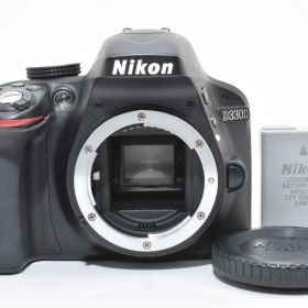 ★極上★ ニコン Nikon D3300 ボディ ブラック 《ショット数9564回・バッテリー付！》★完動品★ #31P12A601158