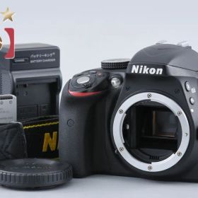 【中古】Nikon ニコン D3300 ブラック デジタル一眼レフカメラ