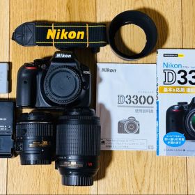 新品級 Nikon D3300 ダブルズームキットS802枚