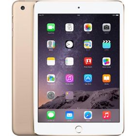 iPad mini 7.9インチ 第3世代[16GB] セルラー au ゴールド【安…