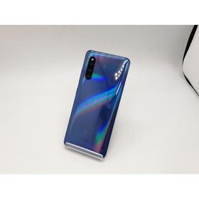 【中古】SAMSUNG au 【SIMロック解除済み】 Galaxy A41 ブルー 4GB 64GB SCV48【広島本通】保証期間１ヶ月【ランクC】
