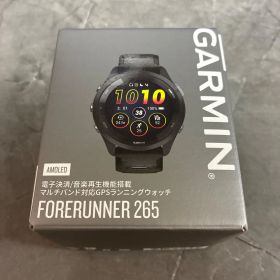 【未使用展示品】ガーミン GARMIN Forerunner 265 Music Black 010-02810-40 【Suica対応】