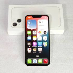【判定○・simフリー・バッテリー100%】 Softbank iPhone13 128GB MLND3J/A ホワイト