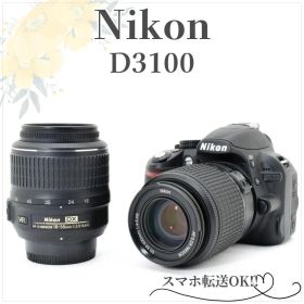 初心者さん◎ガイドモード搭載✨美品✨Nikon D3100✨ダブルズームセット