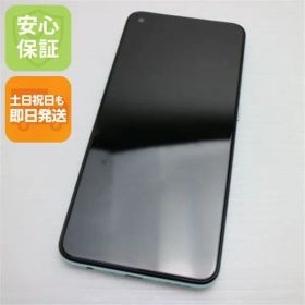 新品同様 SIMフリー OPPO A55s 5G 64GB グリーン スマホ 白ロム 本体 即日発送 土日祝発送OK あすつく 02000