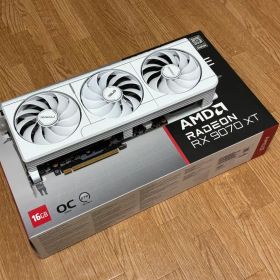 【ほぼ未使用】ASUS RADEON RX9070XT 16G OC WHITE