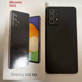 Galaxy A52 5G ブラック 128GB 本体