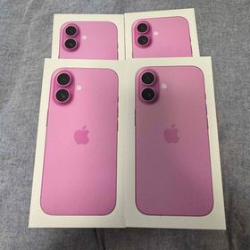 アイフォーン(iPhone)のiPhone16 128GB新品未開封 ピンク色4台(スマートフォン本体)
