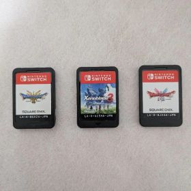 【人気】Switchソフト3本セットドラクエ1・2、ドラクエ3、ゼノブレイド3