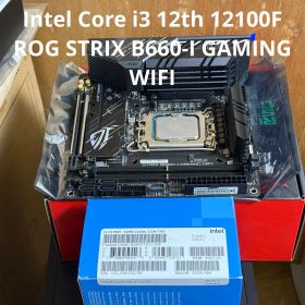 ASUS ROG STRIX B660-I GAMING + Core i3