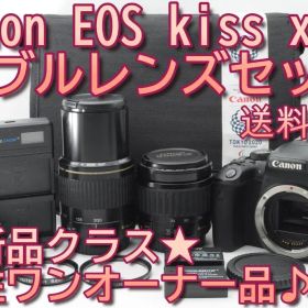 ★新品クラス⑤★新生活応援SALE Canon EOS Kiss x9i ダブル