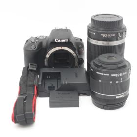 ≪極上品≫ Canon EOS Kiss X9 ダブルズームキット(18-55,55-250) ブラック #20260228-3465