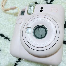instax mini 12 ピンク インスタントカメラ 本体