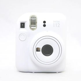 【中古】(フジフイルム) FUJIFILM INSTAX MINI 12 チエキ クレイホワイト